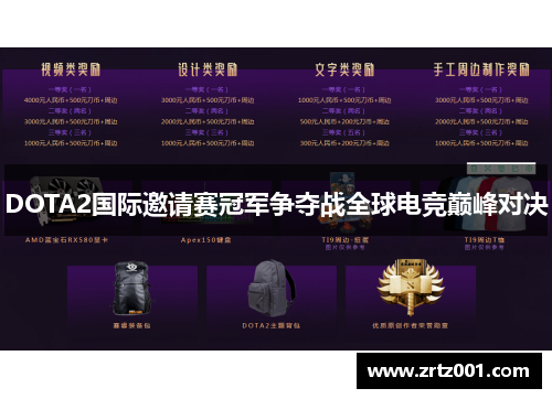 DOTA2国际邀请赛冠军争夺战全球电竞巅峰对决